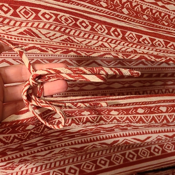 Rust Jodifl Bell Sleeve Duster - Picture 4 of 6